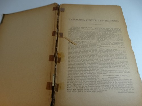 Antique Civil War in Song and Story by Frank Moore 1889 Hardcover Book - Picture 5 of 14