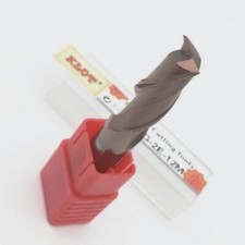 HRC60 Ultra Hard AlTiN Coated Solid Carbide End Mill 4mm-6mm 2-Flute CNC