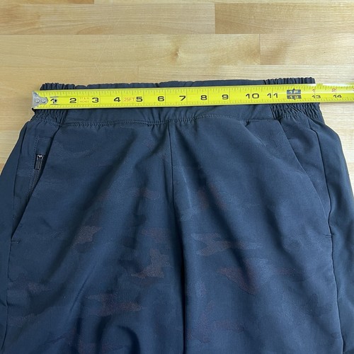 Athleta Hose Brooklyn strukturiert gefüttert Jogger schwarz Camouflage Activewear Gr. 2 - Bild 11 von 13
