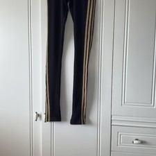 LEGGINSY SPORTOWE ADDIDAS CZARNE ROZMIAR UK 8 NOWE z metką. 