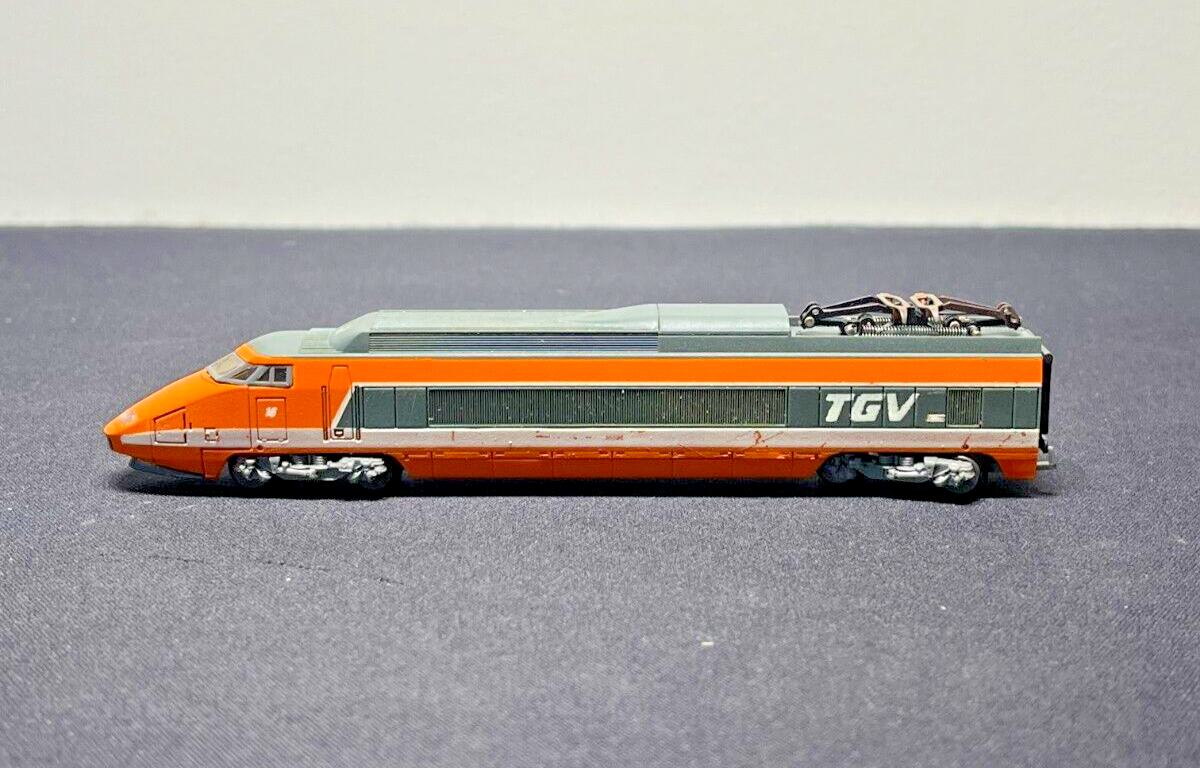N Scale made in Italy 123901 G Bullet Train Set Original Box N Scale made in Italy 123901 G Bullet Train Set Original Box