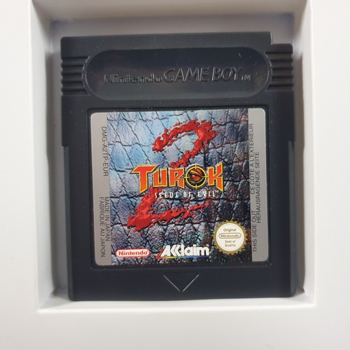 Game Boy Color TUROK 2 Seeds of Evil BOXED & Manual PAL Region Free GameBoy - Picture 4 of 20