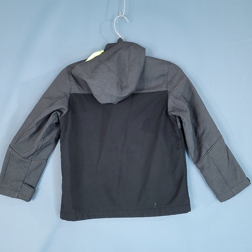 Zero Xposur Boys Hooded Full Zip Jacket Black & Gray Size S-8 - Picture 5 of 9