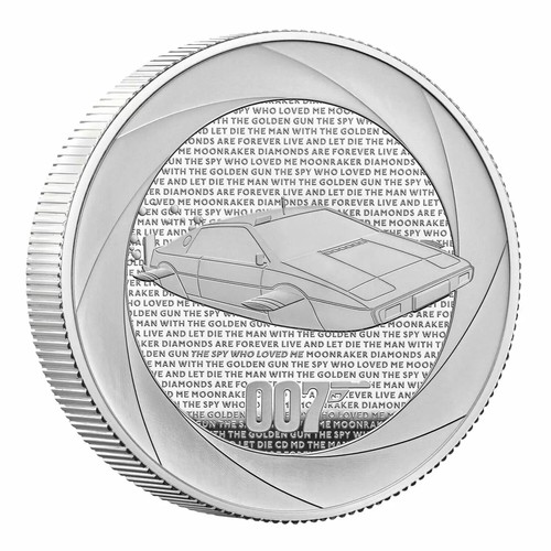 2023 Six Decades of 007 "A New Chapter" Silver 2 oz Proof Coin - Picture 2 of 5