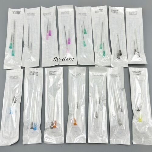 Aguja micro cánula punta roma estéril 14G-27G relleno de ácido hialurónico inyectable - Imagen 2 de 31