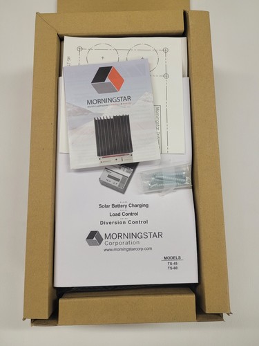 Morningstar TS-45 TriStar-45 Amp 12/24/48 Volt PWM Solar Charge Controller - Picture 2 of 6