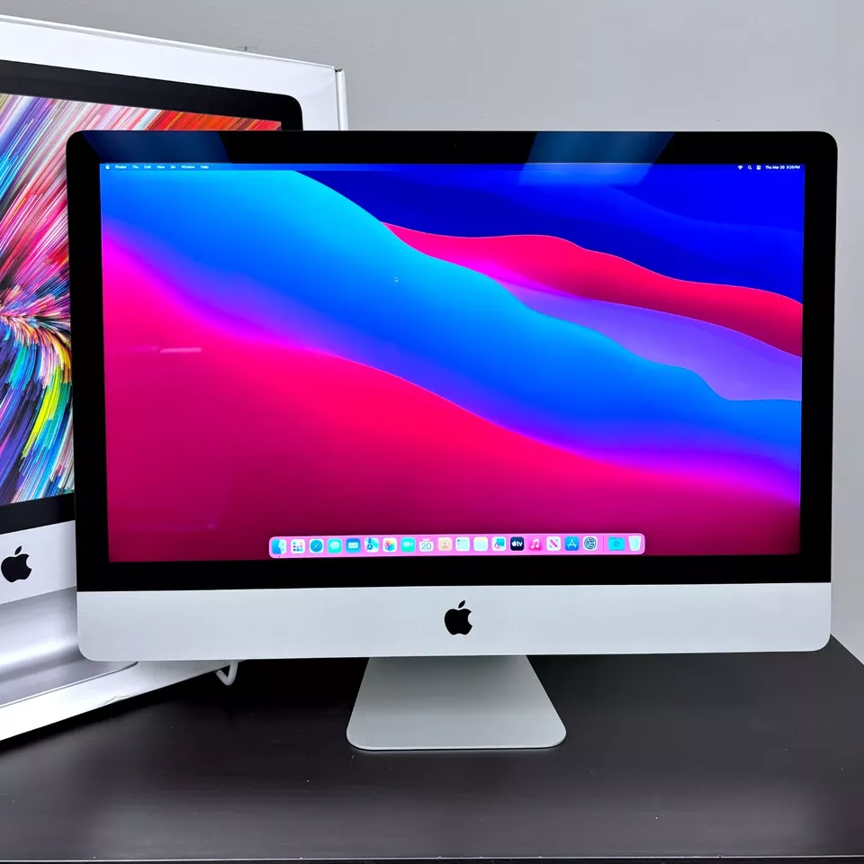 27 inch Apple iMac with 5K RETINA 2020-2022 6 Core - 1 YEAR WARRANTY - 32GB RAM! - Image 3 of 4