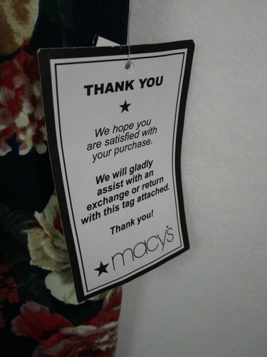 B. Darlin Navy Floral Sleeveless Short Dress Size 13/14 Junior New w/ Tags - Picture 2 of 4