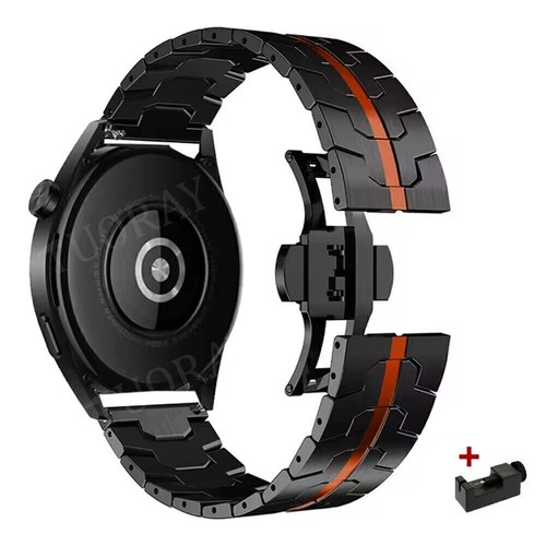 Correa de reloj de acero inoxidable para Garmin Vivoactive 5 4 3 Venu 2 3 SQ 265 255 - Imagen 35 de 42