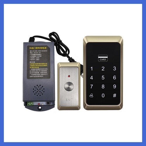 Batería inalámbrica 3A sin cableado 1K usuario 125KHz EM/ID control de acceso independiente - Imagen 17 de 23