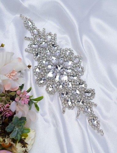 Lotto cintura caftano accessori damigella accessori abito da sposa strass completo donna - Foto 56 di 150