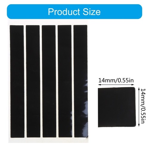 50Pcs 14*14mm Heatsink Thermal Double Side Adhesive Tape Sticker for CPU Screen - Afbeelding 8 van 12