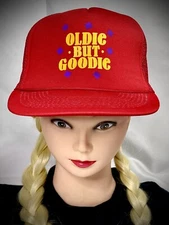 Vtg Oldie But Goodie Designer Pro Trucker Hat Adjustable SnapBack Cap
