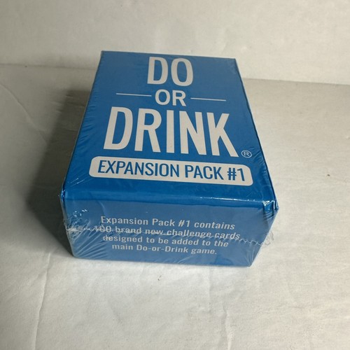 Do Or Drink Card Game Expansion Pack #1 Party Game Hilarious Dares New Sealed - Imagen 4 de 4