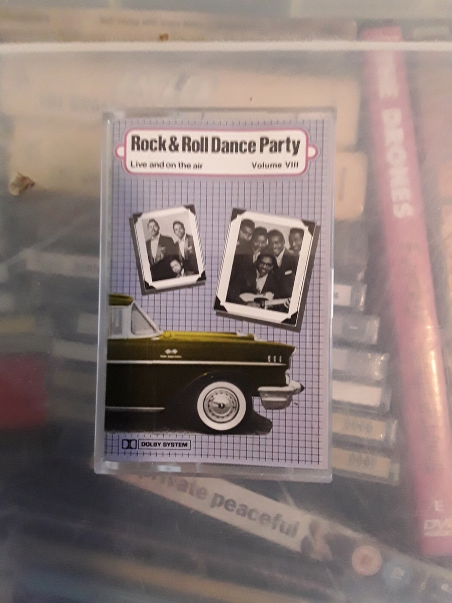 ROCK ROLL DANCE PARTY LIVE ON AIR VOL VIII RARE CASSETTE UK
