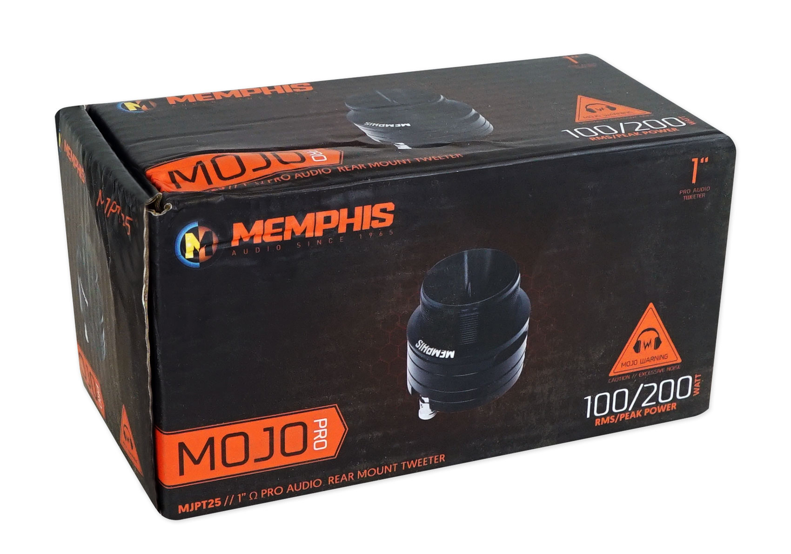 Пара ВЧ-динамиков Memphis Audio MJPT25 MOJO Pro 25 мм 1 200 Вт для автомобилей и профессионалов
