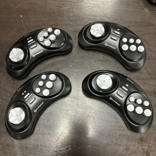 4 Pieces Black Hyperkin Retron 3 Video Game W...