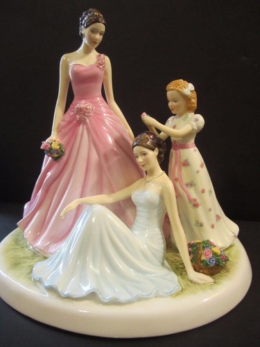 Figurina Royal Doulton Midsummer Celebration HN 5744 Ltd Ed firmata a mano - Foto 7 di 9