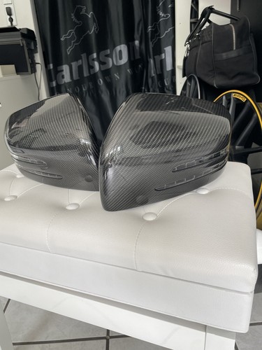 Mercedes Carbono Espejo Caps Retrovisor Exterior Cubierta Kit G63 G500 W463 G350 - Imagen 1 de 12