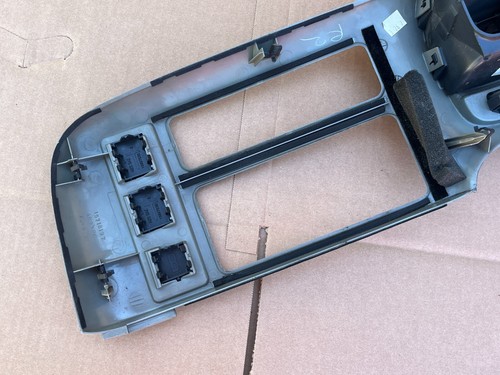 95-05 Chevrolet Chevy Astro GMC Safari OE Dash Cluster Trim Bezel Surround GRAY - Picture 11 of 13