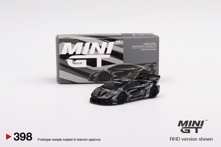 MINIGT 1:64 Lamborghini Huracán GT FIGHTERS WORKS Alloy
