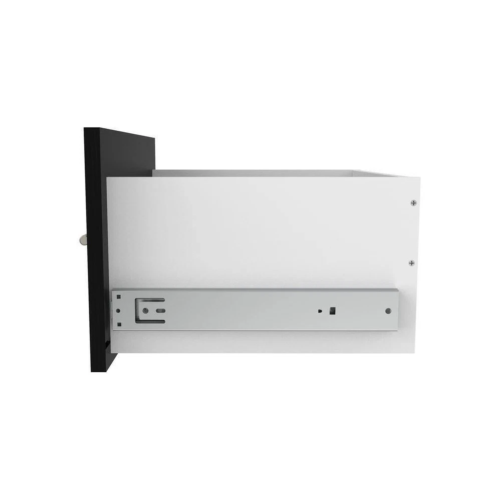 ClosetMaid Style + Kit de cajones modernos torre de 17" x 10" cierre suave desliza madera negra Foto 3 de 4