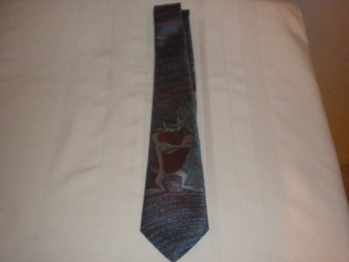  TASMANIAN DEVIL LOONEY TUNES MEN'S TIE 100% POLYESTER TAZ