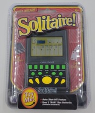 Westminster Pocket Arcade Solitaire Handheld Electronic Game (0277) Brand New