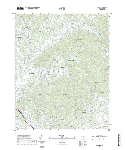 USGS topographische Karte beliebiger Ort in den USA Sie wählen 7,5 Minuten Viereck - Bild 3 von 4