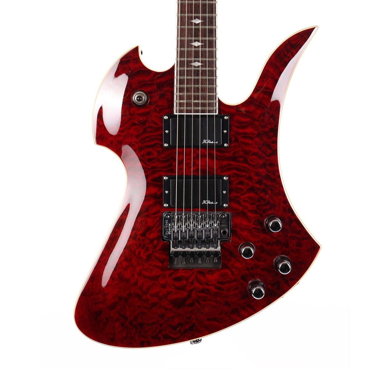 BC Rich Mockingbird Pro X Trans Red Quilt 2013 | eBay