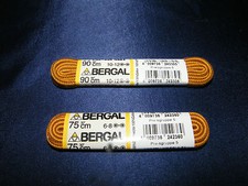 BERGAL Cord String 4mm Laces Yellow/Brown  Orange / Braun 60-150cm Shoelaces