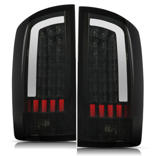 Tail Lights LED Lamps For 02-06 Dodge Ram 1500 2003-2006 2500 3500-Black Smoke - Picture 5 of 15