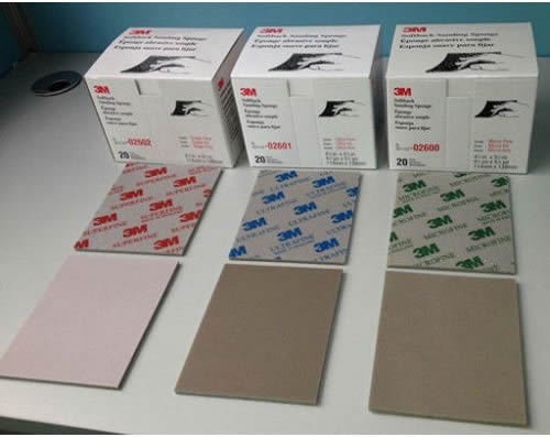 3M 2600 2601 2602 2604 2606 Micro Fine Medium Sanding Sponge Paper Box Sandpaper - Imagen 45 de 62