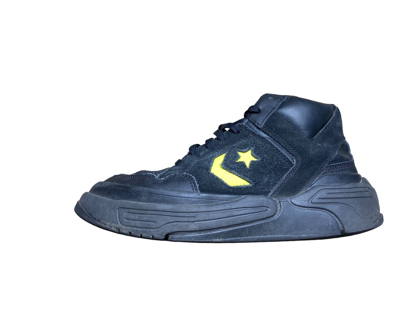 Converse Weapon Cx Mid All Star Black Yellow Snea… - image 1