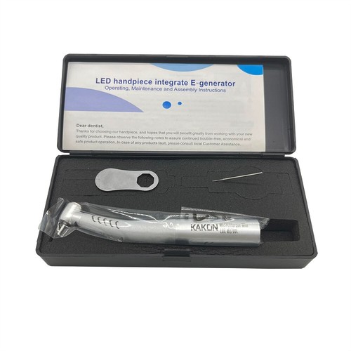 Dental High Speed Handpiece Fiber Optic Mini 25000LUX M8700L Strength KAVO Style - Picture 2 of 8