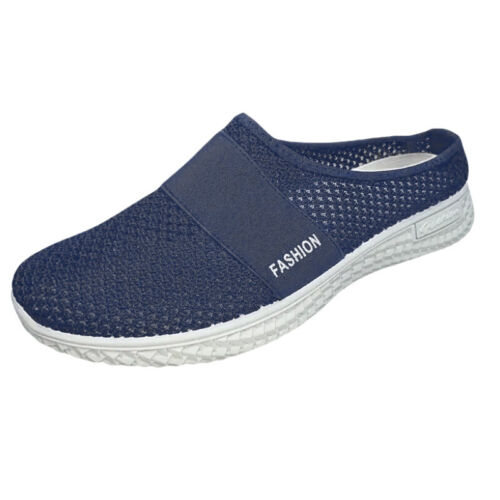 Zoccoli Donna Slip On Muli Donna Camminare Antislip Casual Scarpe Maglia Sneakers Noi - Foto 41 di 43