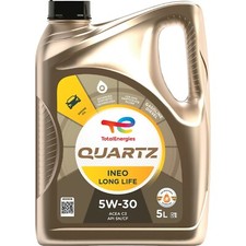 Total Quartz Ineo Long Life 5W-30 5W30 Low Saps Engine Oil - 5 Litres 5L