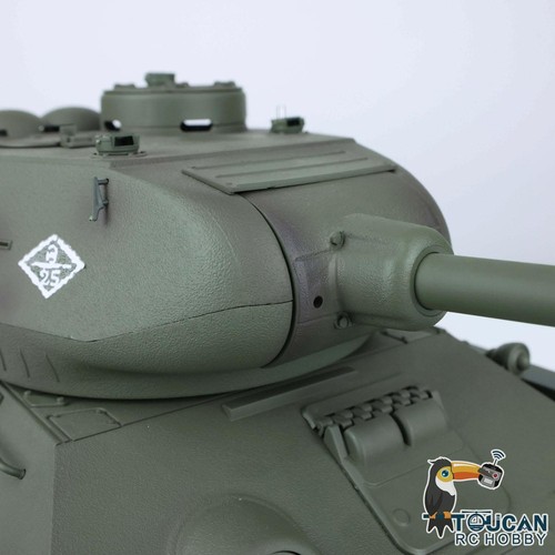 Henglong 2.4G 7.0 Soviet T34-85 RTR RC 1:16 Panzer 3909 Metallspuren Räder 360° - Bild 9 von 12