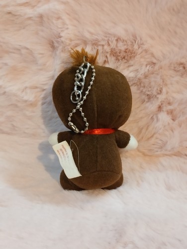 Vintage Hello Kitty Mini Brown Kiwi w/ Hood 4" Plush Doll Sanrio VG Cond - Picture 6 of 14