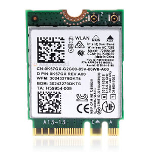 Intel Dual Band Wireless Ac 7265 7265ngw 802 11ac 867m 2x2 Wifi Bt4 0 Ngff Card Ebay Intel Dual Band Wireless Ac 7265 7265ngw 802 11ac 867m 2x2 Wifi Bt4 0 Ngff Card Ebay