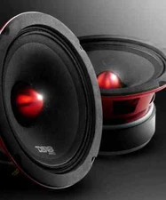 DS18 PRO-X5.4BM 5.25″ Midrange Bullet Speaker 300 Watt 4 ohm Pro Midbass Car Mid