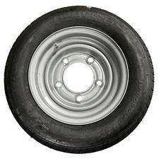 195/60R12C 108/106N Trailer Tyre on 5 Stud 6.5" PCD Rim to suit Ifor Williams