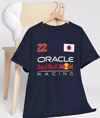 Yuki Tsunoda 2025 Red Bull 22 shirt Formula 1 One Lover Fan Heavy Cotton Tee