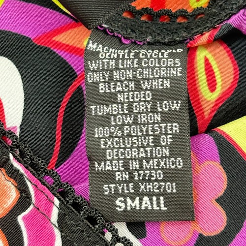 VTG Xhilaration Skirt Womens S Multicolor Floral Lace Trim Y2K Whimsy Goth Fairy - Picture 9 of 14