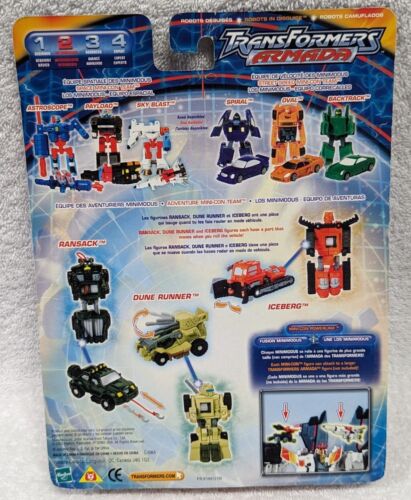 Transformers Armada Adventure MiniCon Team Dune Runner Iceberg Ransack MOC 2002 - Bild 3 von 4
