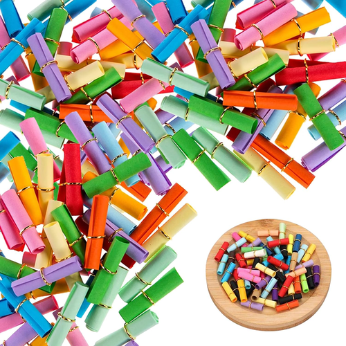 Lose Tombola,150 Stück Bunt Gemischt Tombola Lose,Lose Zum Selber Beschriften,Ge - Bild 10 von 12
