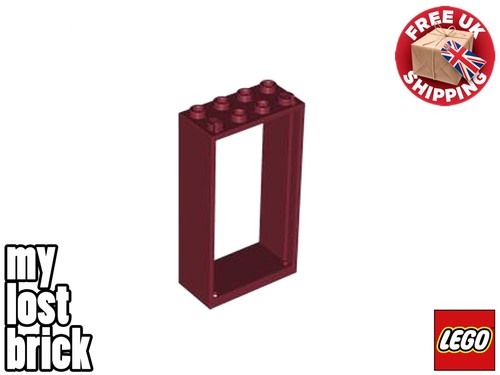 LEGO - Parte 60599 - Marcos de puertas/ventanas 2x4x6 + NUEVO + SELECCIONAR COLOR + ENVÍO GRATUITO - Imagen 5 de 9