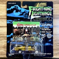 Johnny Lightning Fright’ning Lightnings The Munsters Drag-U-La Gold #510 MOC