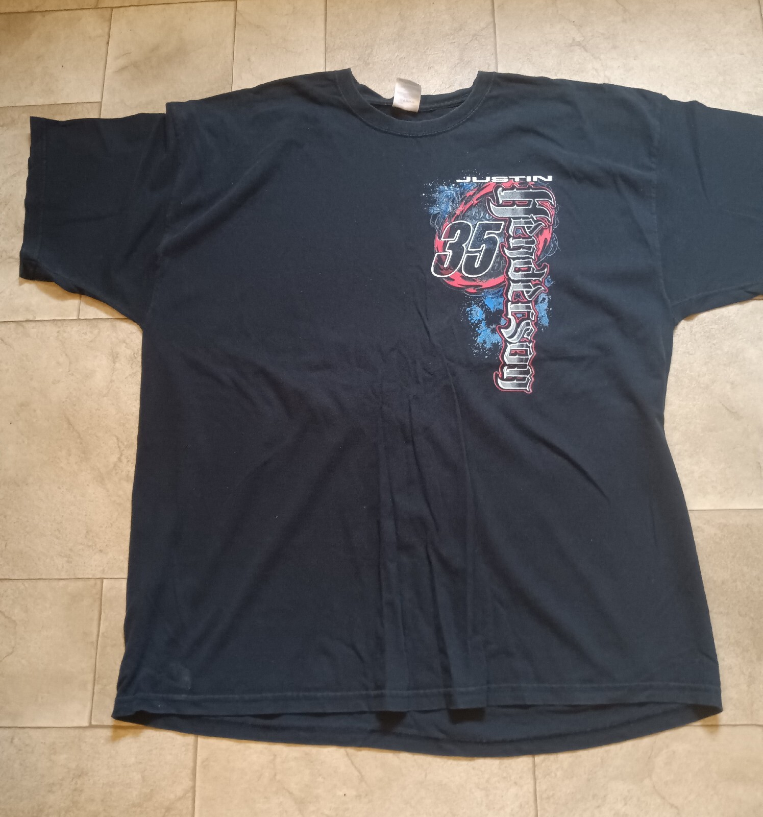 Justin Henderson 35 Sprint Car Racing TShirt 2XL eBay