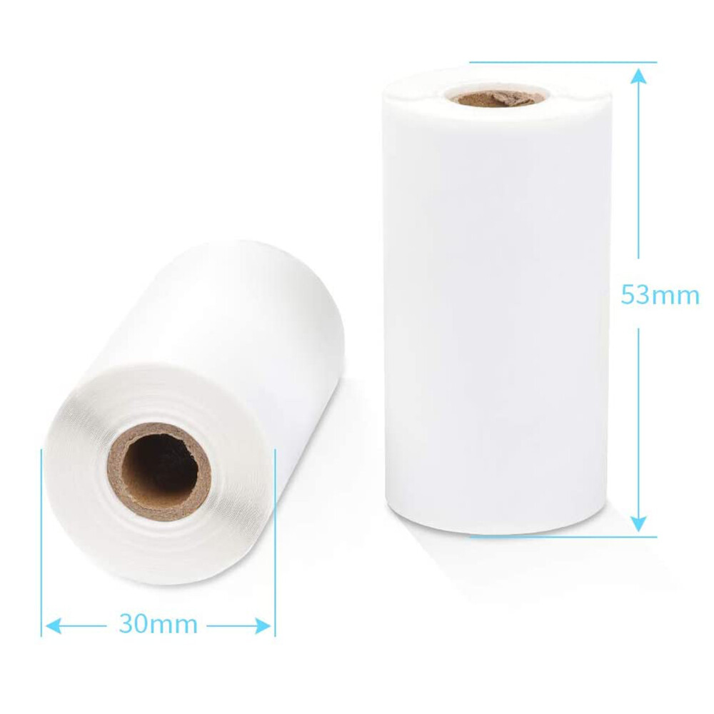 Bluetooth Mini Photo Printer Wireless Sticker Printer with Thermal Paper